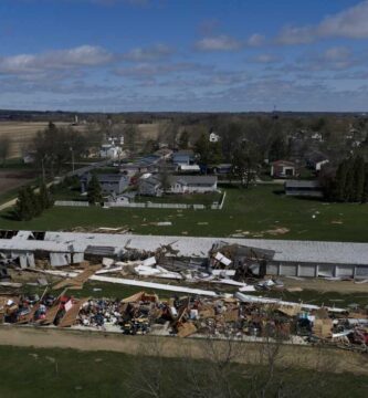 Communities launch cleanup after severe weather and tornadoes churn across Midwest : NPR